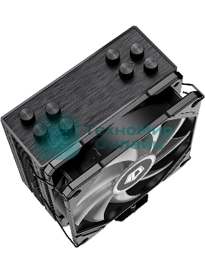 Кулер ID-COOLING SE-224-XTS ARGb черный 120мм алюминий/медь 1500rpm 29db 4-pin 220W 151мм