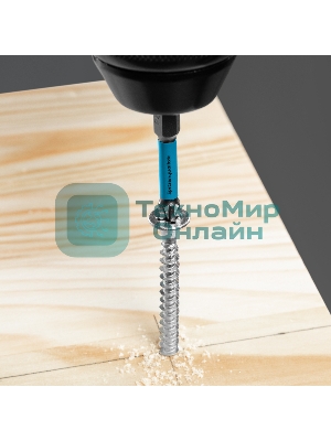 Набор бит торсионных PZ3x50 мм, для ударных шуруповертов, 10 шт. Gross