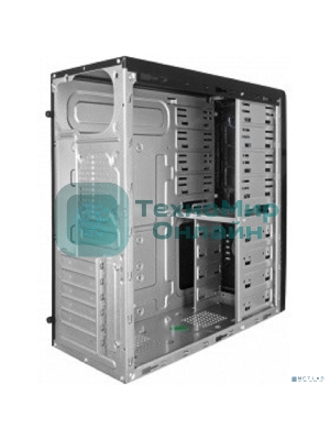 Компьютерный корпус Miditower ExeGate CP-603 Black, ATX, (без БП), 2хUSB+2хUSB 3.0, Audio