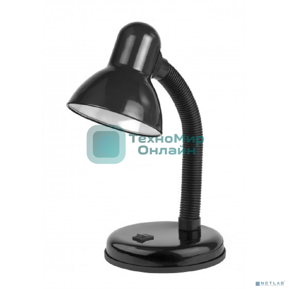 Светильник N-211-E27-40W-BK настол. черный ЭРА