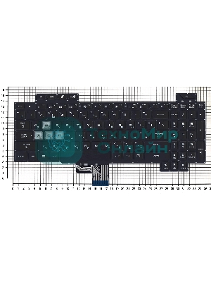 Клавиатура для ноутбука Asus ROG GL704 черная с подсветкой