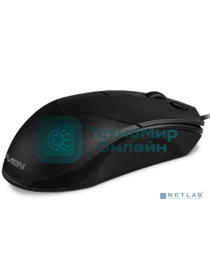 Мышь проводная SVEN RX-95 черный, 4000 dpi, USB, кнопки - 6