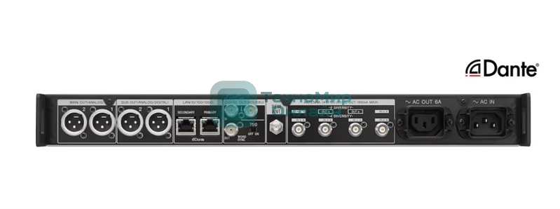 Двухканальный приемник с AES\Analog\Dante