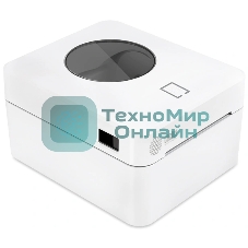 Термопринтер Cactus CS-TP-D410U-W 203dpi 160мм/с/USB для печ.этик. белый