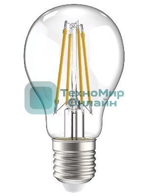 Лампа cветодиодная LED A60 шар прозр. IEK LLF-A60-11-230-40-E27-CL 11Вт 230В 4000К E27 серия 360°
