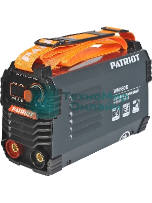 Сварочный аппарат Patriot WM180D инвертор ММА 7.8кВт