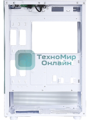 Компьютерный корпус AeroCool/Formula Crystal Z1 белый без БП ATX 2xUSB 2.0 1xUSB 3.0 audio bott PSU
