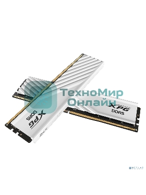 Оперативная память XPG Lancer Blade, DDR5, 32GB (2x16GB), 6000MHz, CL34, DIMM, с радиаторами, белый