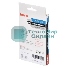Разветвитель USB 3.0 Buro BU-HUB4-U3.0-S 4порт. черный