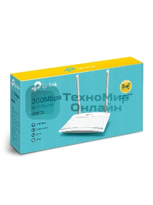 Роутер беспроводной TP-Link TL-WR820N N300 10/100BASE-TX белый
