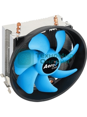 Кулер для процессора AeroCool/Formula Verkho 3 Plus серебристый, 120 мм, алюминий/медь, 2000 об/мин, 26.7 дБ, 4 pin, 125 Вт, 134 мм
