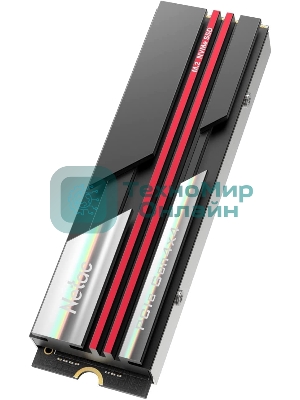 Накопитель SSD Netac NV7000, 2Tb, M.2 2280, PCIe 4.0 x4, NVMe, R/W 7200/6800, с радиатором