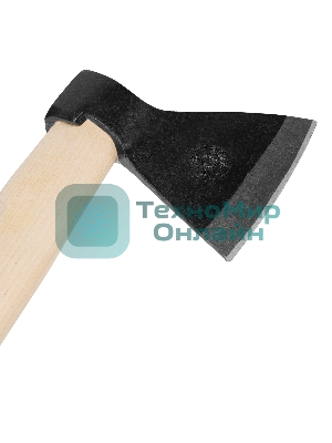 Россия Топор,1200 г,в сборе,кованый,деревянное топорище,400 мм,аО,21661