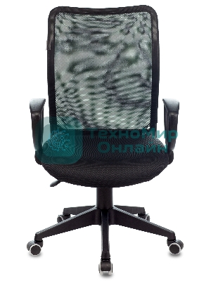 Кресло Бюрократ Ch-599AXSN черный, сетка, 120 кг, механизм качания