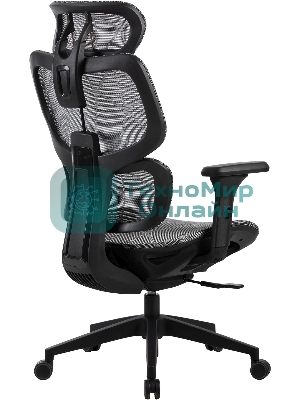 Кресло Cactus CS-MC555-GY черный, сетка