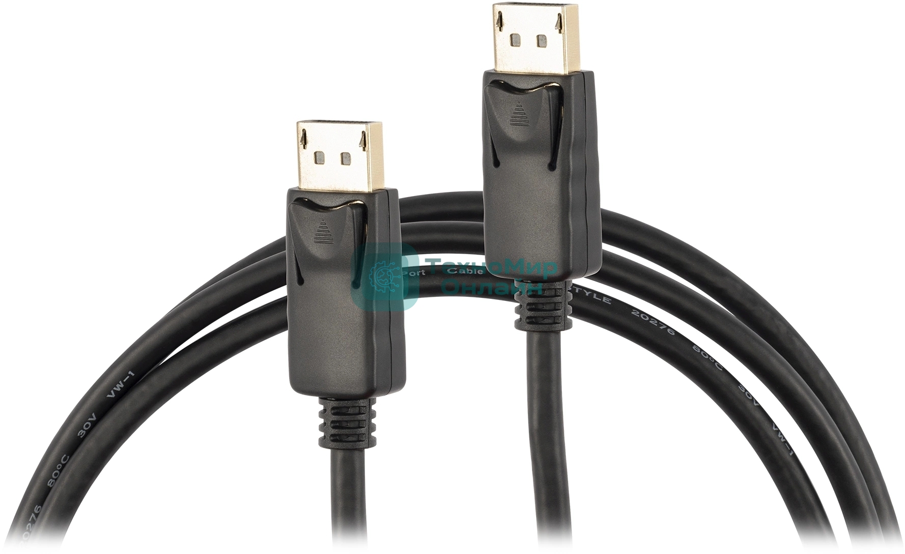 Кабель аудио-видео Buro DisplayPort (m)/DisplayPort (m) 2м. черный