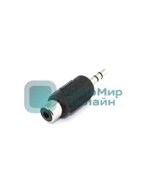 Переходник с miniJack папа на RCA (тюльпан) 1 канал мама