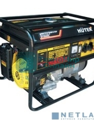 Электрогенератор бензиновый Huter DY5000L, 4.5 кВт, 70 дБ, 72 кг