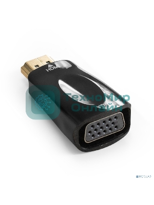 Переходник HDMI-VGA ExeGate EX-A-HDMI-VGA-001 (19M/15F)