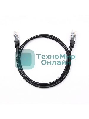 Патч-корд UTP Cablexpert PP12-1M/BK