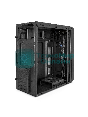 Компьютерный корпус Miditower ExeGate XP-332UC-XP600 (ATX, XP600 с вент. 12см, 2хUSB 3.0/1хTypeC, аудио, черный)
