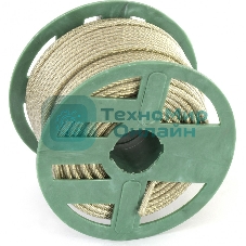 Трос металлополимерный Сибртех прозрачный ПР-5,0