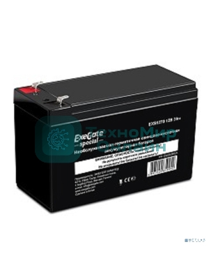 Батарея для ИБП ExeGate ES252436RUS DT 1207/EXS1270 (12V 7Ah), клеммы F1
