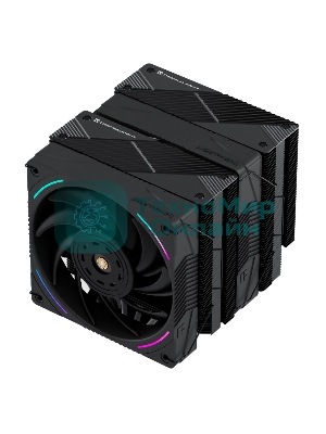 Устройство охлаждения(кулер) Thermalright Phantom Spirit 120 EVO ARGB Soc-AM5/AM4/1151/1200/1700 черный 4-pin 27dB Al+Cu 765gr Ret (PS120-EVO)