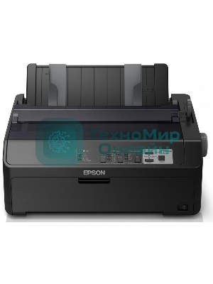 Принтер матричный Epson FX-890II (C11CF37401), A4, 9х2-игольный (80 колонок), высокоскоростной (735 cps), до 6 экземпляров одновременно (1 оригинал + 5 копий), ресурс ленты: 7,5 млн. символов, USB, LPT, для больших объемов печати