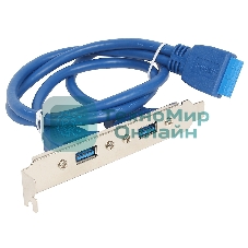 Кабель Gembird Планка в сист блок 2xUSB 3.0/20pin мат.платы
