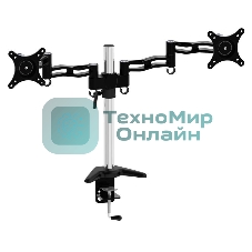 Кронштейн для мониторов Cactus CS-VM-D08-AL серебристый 13