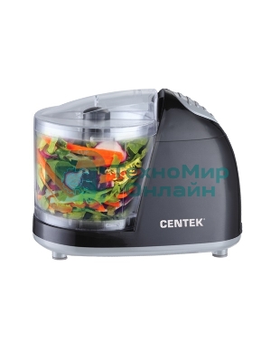 Измельчитель Centek CT-1390 черный (черн) 300Вт, стакан 350 мл, импульсный режим работы