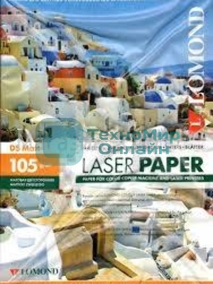 Фотобумага Lomond двусторонняя матовая, для лазерной печати, 105 г/м2, A4/250л.
