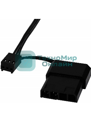 Вентилятор для корпуса AeroCool/Formula Motion 12 Plus черный, 120 мм, 1200 об/мин, 22.1 дБ, 3 pin