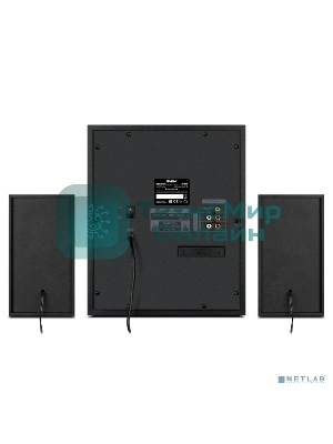 Акустическая система 2.1 SVEN MS-2080/70 Watt/~220V 50Hz/FM-тюнер, USB/SD, дисплей/BLUETOOTH/ПДУ/Black