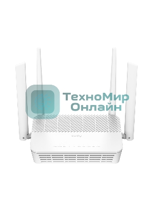 Роутер беспроводной Cudy WR3000H AX3000 100/1000/2500BASE-T