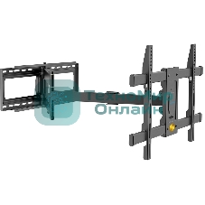 Кронштейн Kromax DIX-30 черный 2 шт/уп. Кр. стал. настенный для TV 32