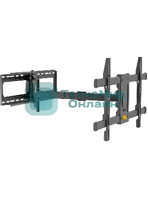 Кронштейн Kromax DIX-30 черный 2 шт/уп. Кр. стал. настенный для TV 32