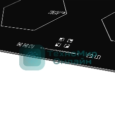 Индукционная варочная панель Monsher MHI 6006, 60 см 9 уровней мощности, инвертер, бустер, блокировка управления, Stop and Go, таймер, автоматическое отключение, сенсорное управление, индикатор остаточного тепла, 5 цифровых дисплеев, черный