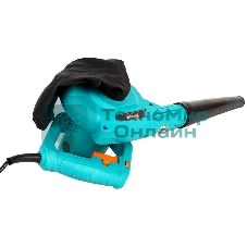 Пылесос электрический Bort BSS-600-R (Воздуходувка) (600 Вт; воздуховка; регулировка скорости; 13000 об/мин; 240 м3/час; пылесборный мешок) 