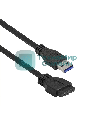 Планка USB на переднюю панель ExeGate U3H-623, 3,5