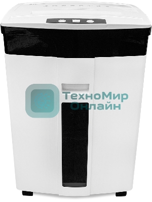 Шредер ГЕЛЕОС УМ28-5, DIN P-5 (5 ур-нь секр.), 28 литров, фрагмент 1,9х12мм, 13-14 лист (70г/м2), CD/пл.карты/скрепки/скобы,