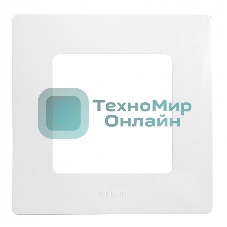 Рамка 1 пост. белый ETIKA