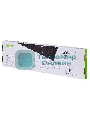 Клавиатура беспроводная Acer OKR010, USB, Радиоканал, черный