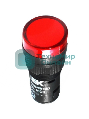 Арматура светосигнальная AD-16DS 230В красн. IEK BLS10-ADDS-230-K04-16