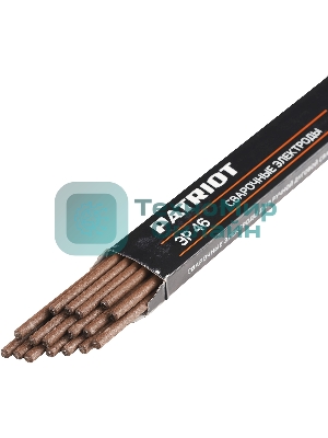 Электроды сварочные PATRIOT, марка ЭР 46, диам. 4,0 мм, длина 450 мм, уп. 1 кг