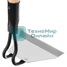 Мотыга Сибртех, нержавеющая сталь, 150х90х1300 мм, деревянный черенок