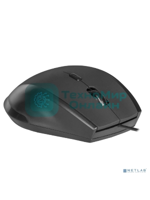 Мышь проводная Defender Accura MM-362 черный, 1600 dpi, USB, кнопки - 6