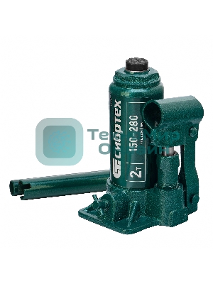 Домкрат гидравлический Сибртех бутылочный, 2т, 150-280 мм