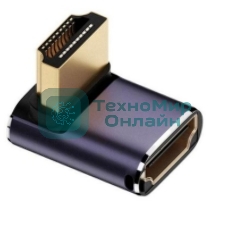 Переходник HDMI угловой папа-мама вверх